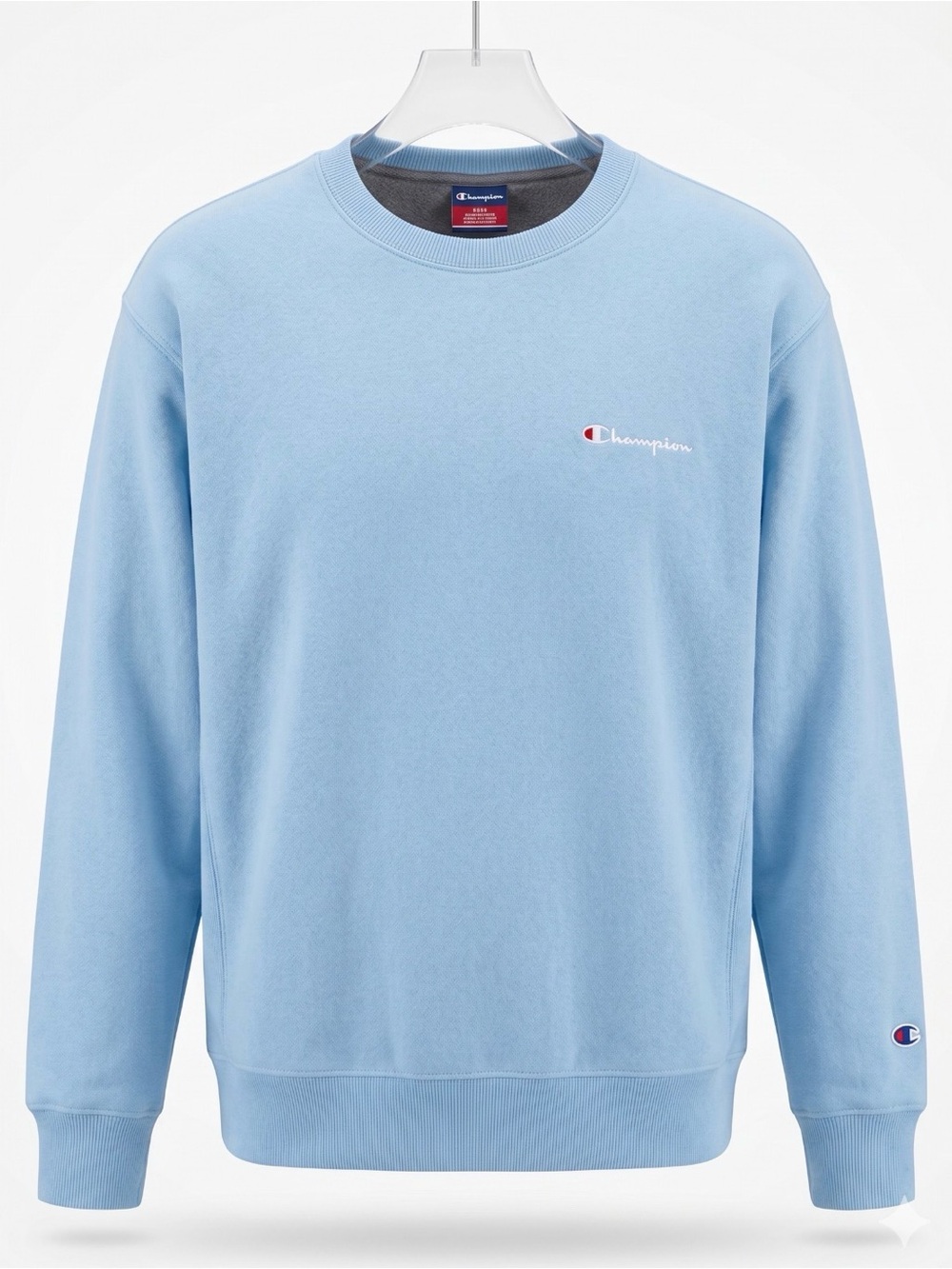 Champion Crewneck Sweatshirt - Light Blue Sz L